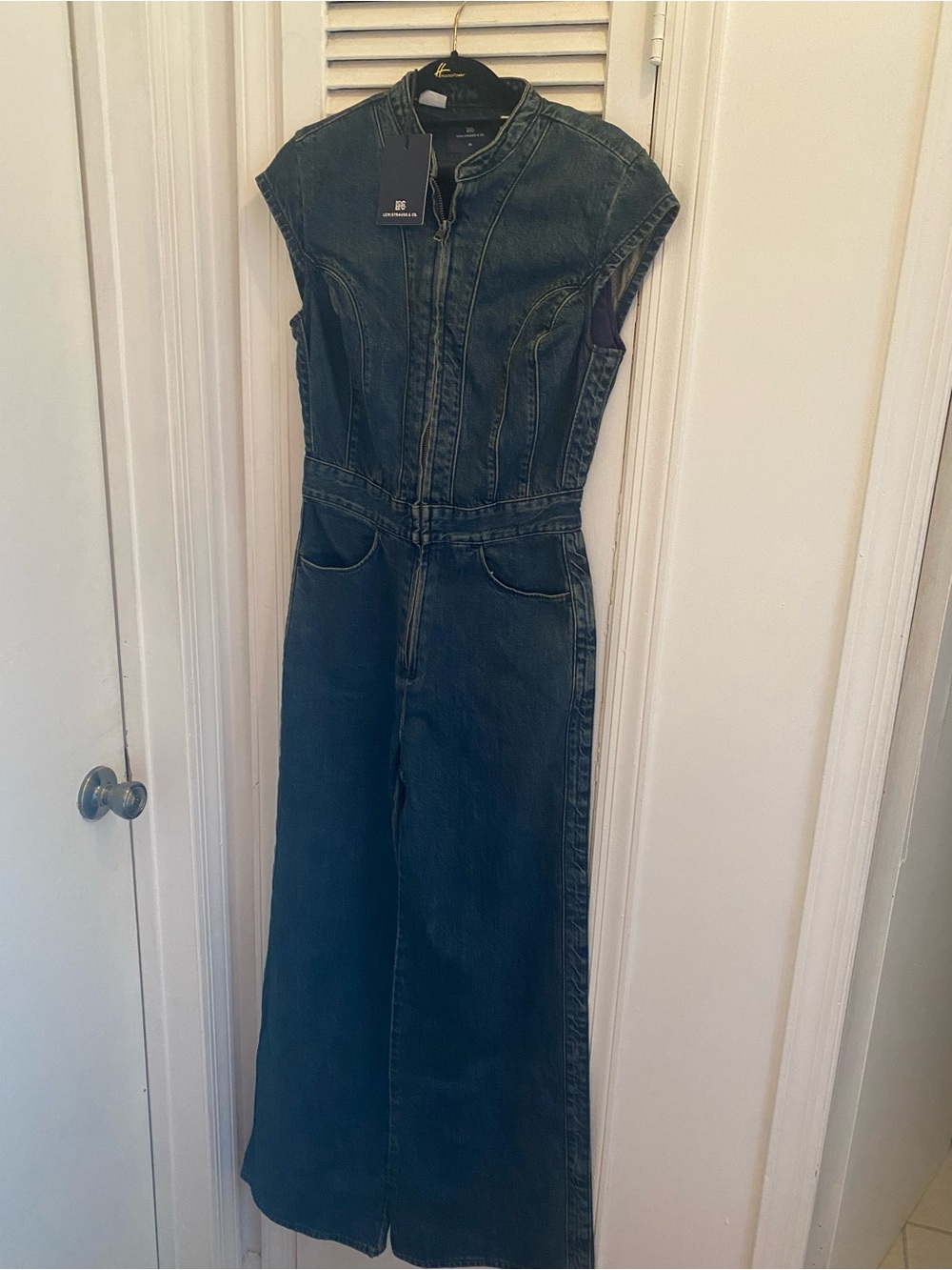 Levi’s Strauss & Co. Dark Wash Denim Jumpsuit - Women's Jeans
